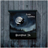 Briefkasten Hexe