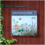 Briefkasten Wildpflanzen