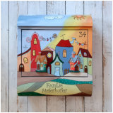 Briefkasten bunte stadt