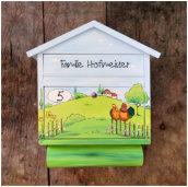 Briefkasten huhn