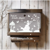 Briefkasten Edelstahl